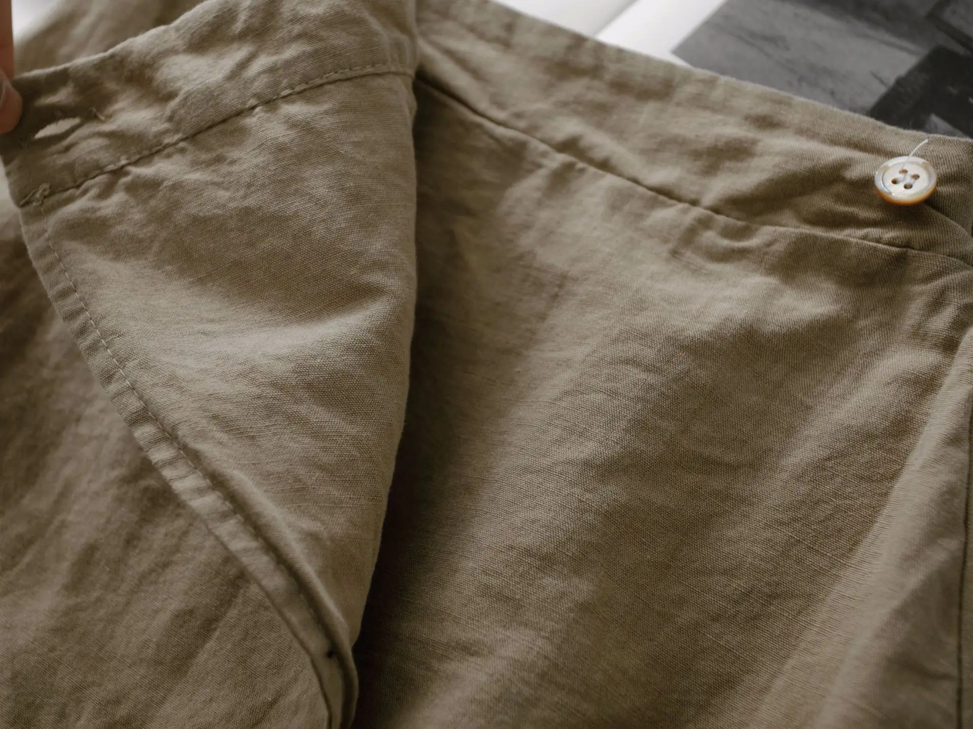 Летние Детские льняные штаны, корейская мода, одежда для мальчиков и девочек