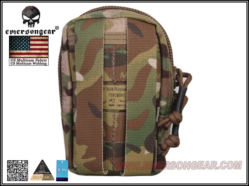 Многофункциональная поясная сумка EmersonGear военная для страйкбола Боевая Сумка Molle