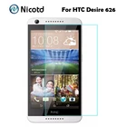 Для HTC Desire 626 Dual Sim защита экрана 2.5D 9H Закаленное стекло Защитная пленка на 626s D626W D626n D626d 626G + 4G Lte