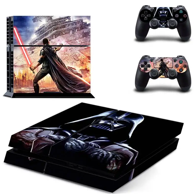 Звездные войны Play Station 4 ps4 наклейка для кожи Sony наклейки консоль и 2 контроллера
