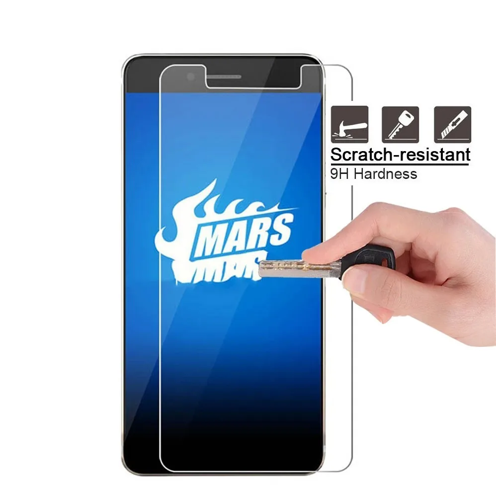 2 упаковки для Vernee Mars mars Pro Applo X Lite 2.5D Закаленное стекло защиты экрана 9H Передняя