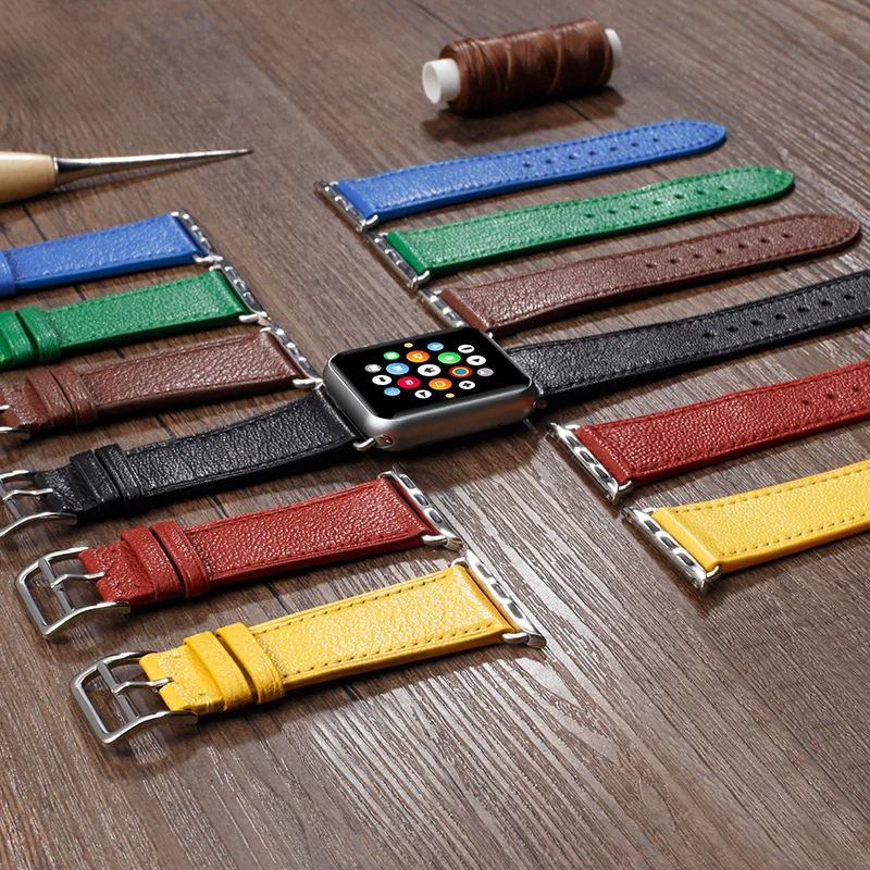 Legend bluetooth apple watch Смарт-браслет Миланская петля для удаления часов кожаный ремешок для часов аpple