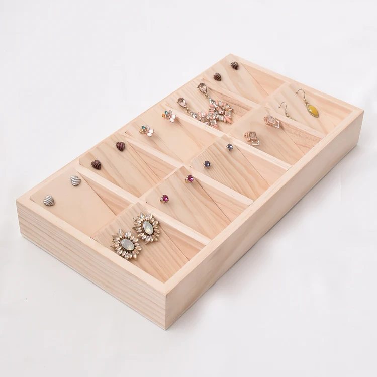 

Solid Wood Jewellery Display Tray Earrings, Bracelets, Pendant Display Tray