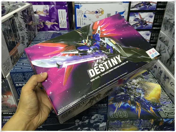 Новый мобильный истребитель GAOGAO Gundam Модель HG масштаб 1:144 Destiny костюм детские