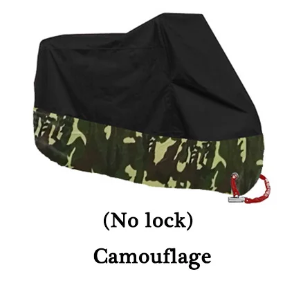 Camoulage 15 цветов, чехол для мотоцикла, универсальный, для улицы, для помещений, УФ-защита, для скутера, водонепроницаемый, для мотоцикла, для велосипеда, для дождя, для палатки, для квадроцикла, чехол - Цвет: Camoulage