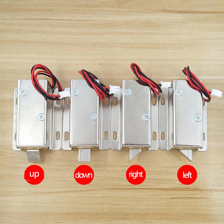 DC 12V/24V Mini Small Solenoid Electromagnetic Electric Control Cabinet Drawer Lock Intelligent Auto for DIY Project | Обустройство