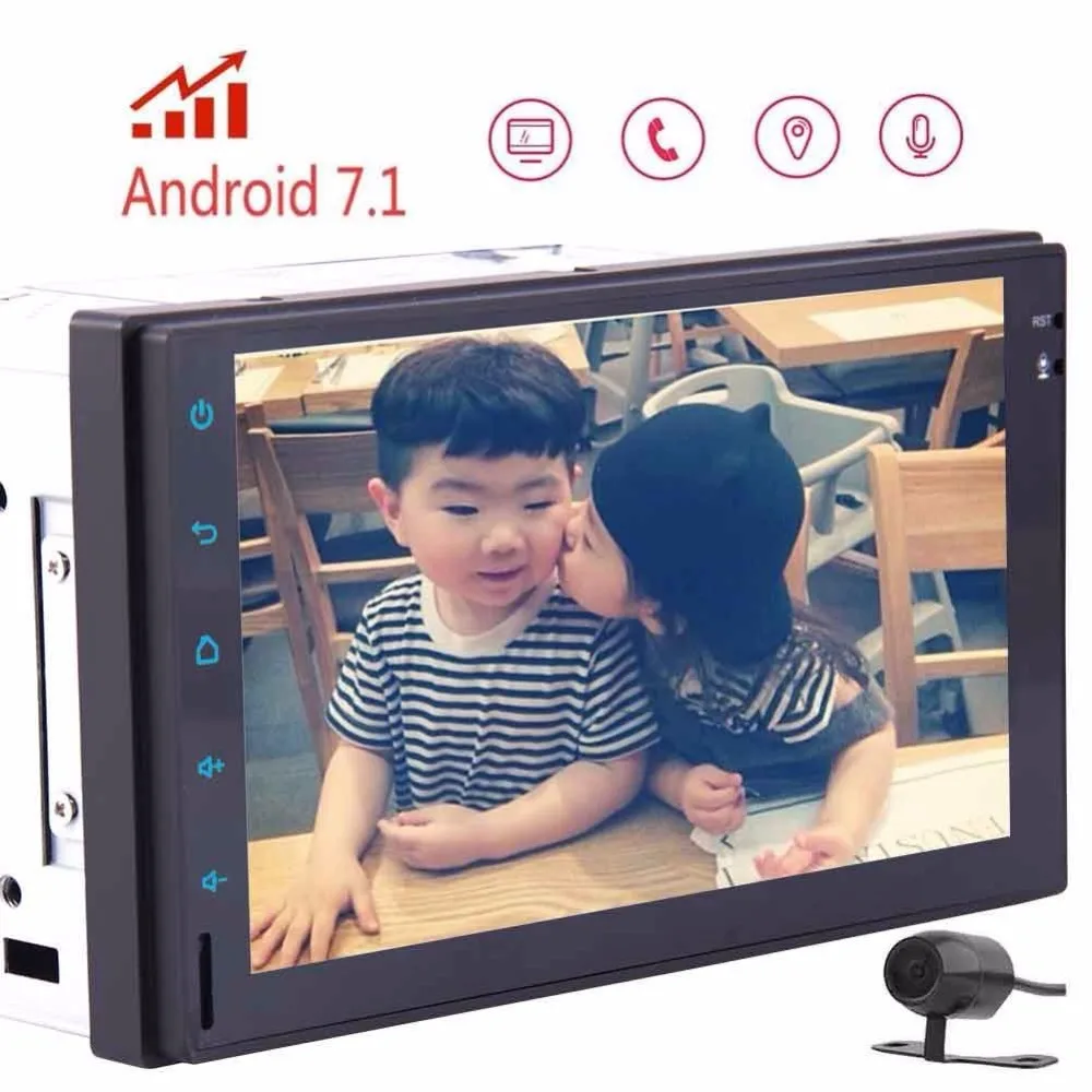 Eincar камера Android 7 1 Автомобильный приемник с dvd проигрывателем Стерео gps навигация
