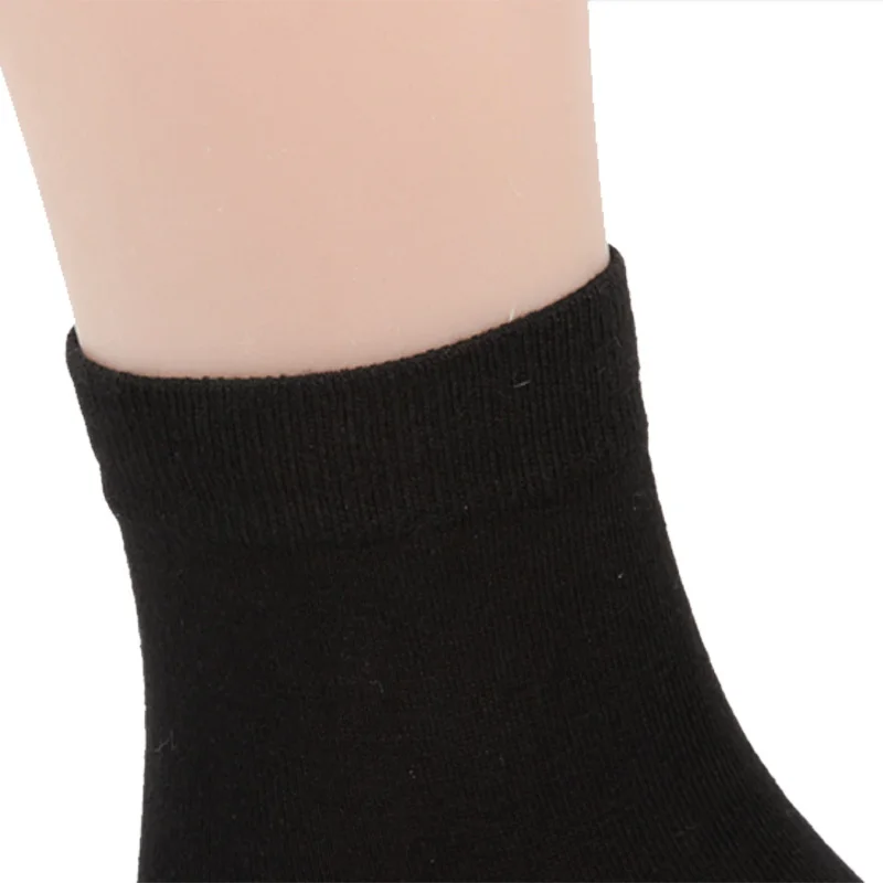 Матч Носки для девочек новые стили Мужская Черная Бизнес хлопок Свадебные (6 пар)