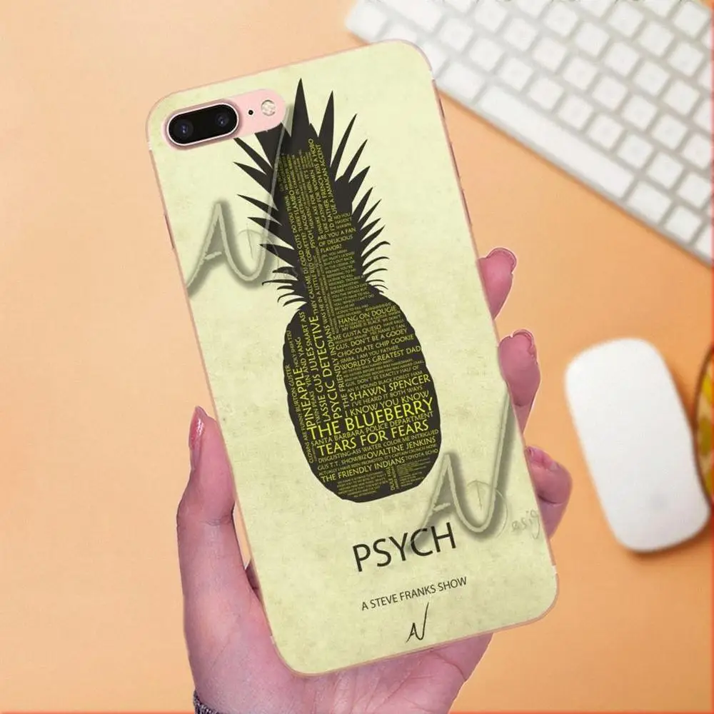 Удивительный Psych ананас для LG Nexus 5 5X G2 G3 mini spirit G4 G5 G6 K4 K7 K8 K10 2017 V10 V20 V30 стилус ТПУ