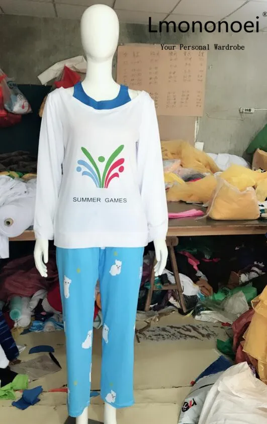OW Mei-Ling Zhou Polar Bear пижама одежда для сна Mei костюмы для косплея