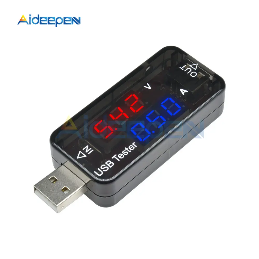 USB тестер для зарядки 3 Бит 30 в|Измерители тока| |