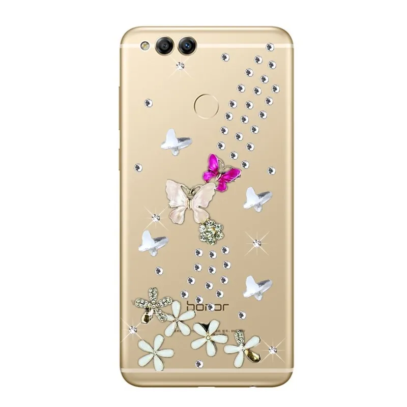 P smart Bling Rhinestone Case for Huawei Honor 20 pro 10 9X 8X 8C 8S 8A 7a Nova 6 5T 5 4 3i 3 P30 P20 lite Phone Shell Cover |