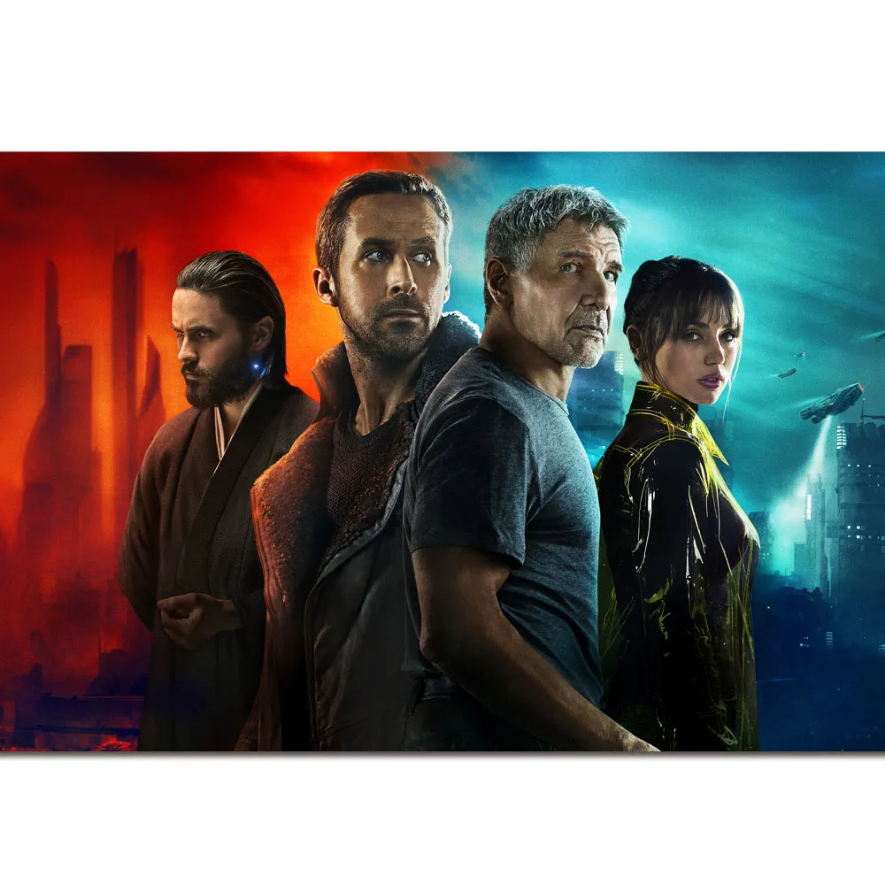 Blade Runner фильм Искусство шелковая ткань плакат печать 24x36 дюймов 32*48 картина для