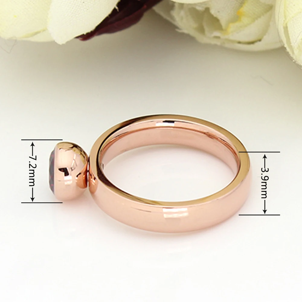 Новейшие модные брендовые ювелирные изделия розовые кристаллы Сменные золотые