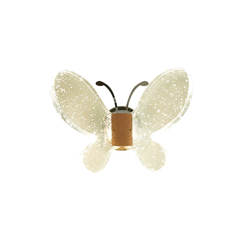 Новинка светодиодные Настенные светильники в виде бабочки для прихожей