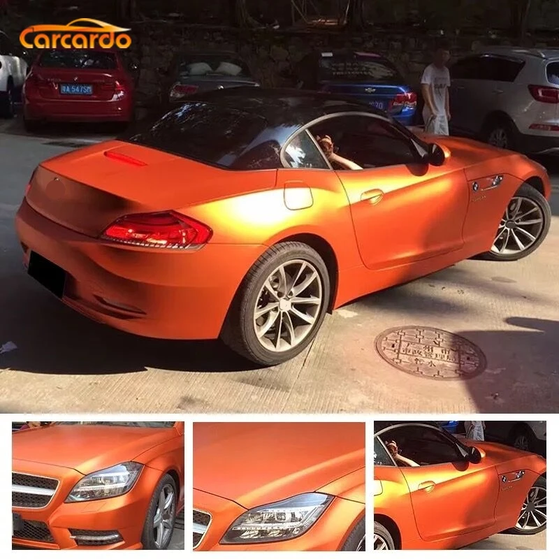 Carcardo матовая хромированная виниловая пленка наклейка на машину мотоцикл