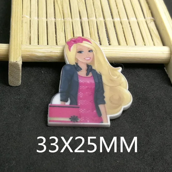 33x25 35X35 мм 10 шт./лот новинка мультфильм плоское украшение из смолы BHY0160 - Цвет: 33x25