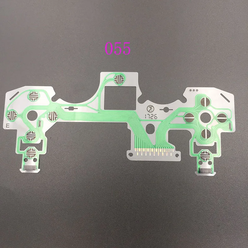 055 10 шт. V4 V5 проводящий лист пленка внутренняя для PS4 Slim Pro контроллер для Dualshock 4 040 055 ленточный гибкий пленочный кабель - Цвет: 055