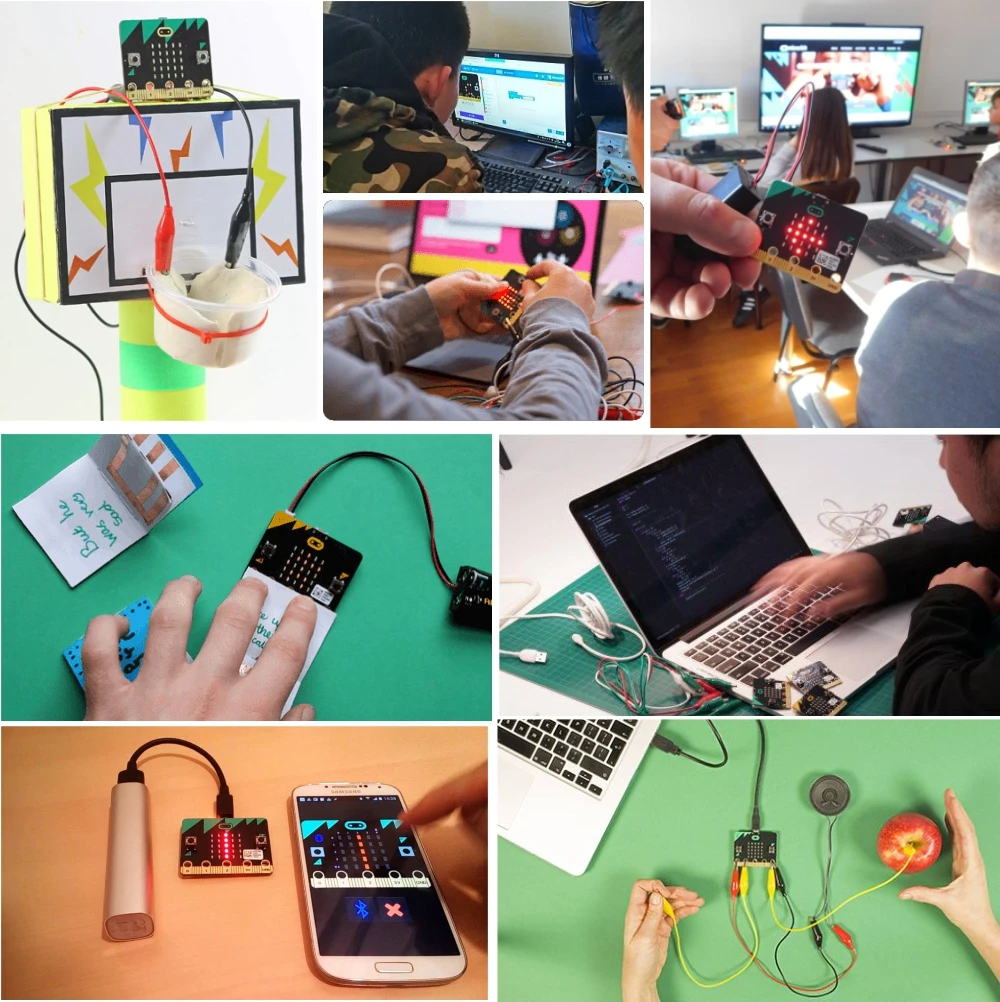 OSOYOO стартовый обучающий комплект для BBC Micro bit Программирование микропитона для начинающих и детей подходит для обучения стволу
