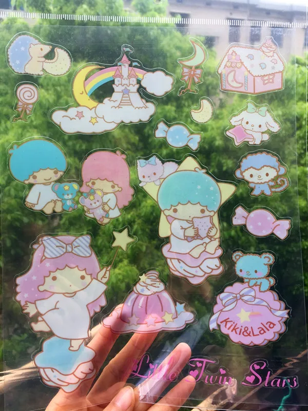 50 листов/партия Anpanman Маленькие близнецы звезды Cinnamoroll Kiki & lala my melody