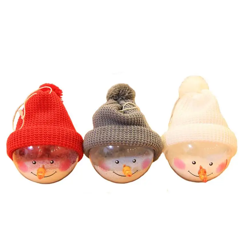 Cute Snowman Christms Ball Ornaments Decoration Xmas Tree Hanging Decor Showcase Pendant Festival Party | Дом и сад