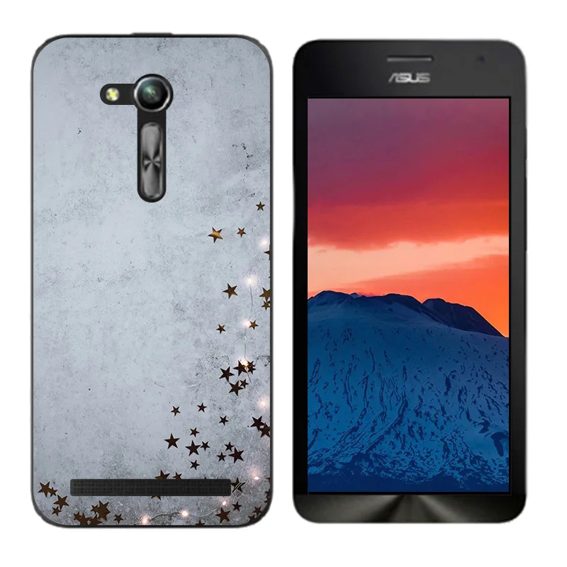 Чехол для Asus X014D чехол Zenfone GO ZB450KL ZB452KG 2nd Gen ASUS_X014D с треугольным принтом |