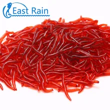 Мягкие рыболовные черви East Rain 3 5 см 100 шт./лот мягкие пластиковые