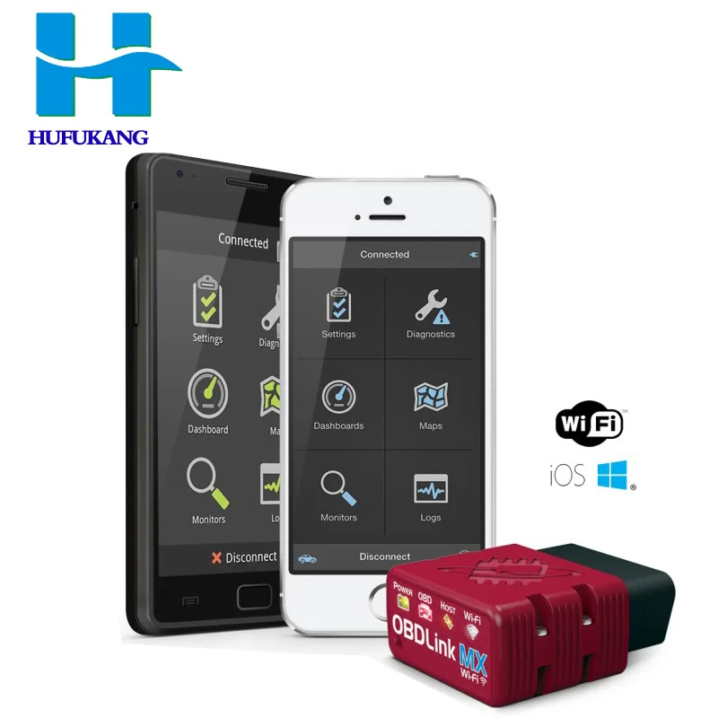 Сканер OBDLink MX Wi Fi автоматический диагностический инструмент работает с Apple/iOS android