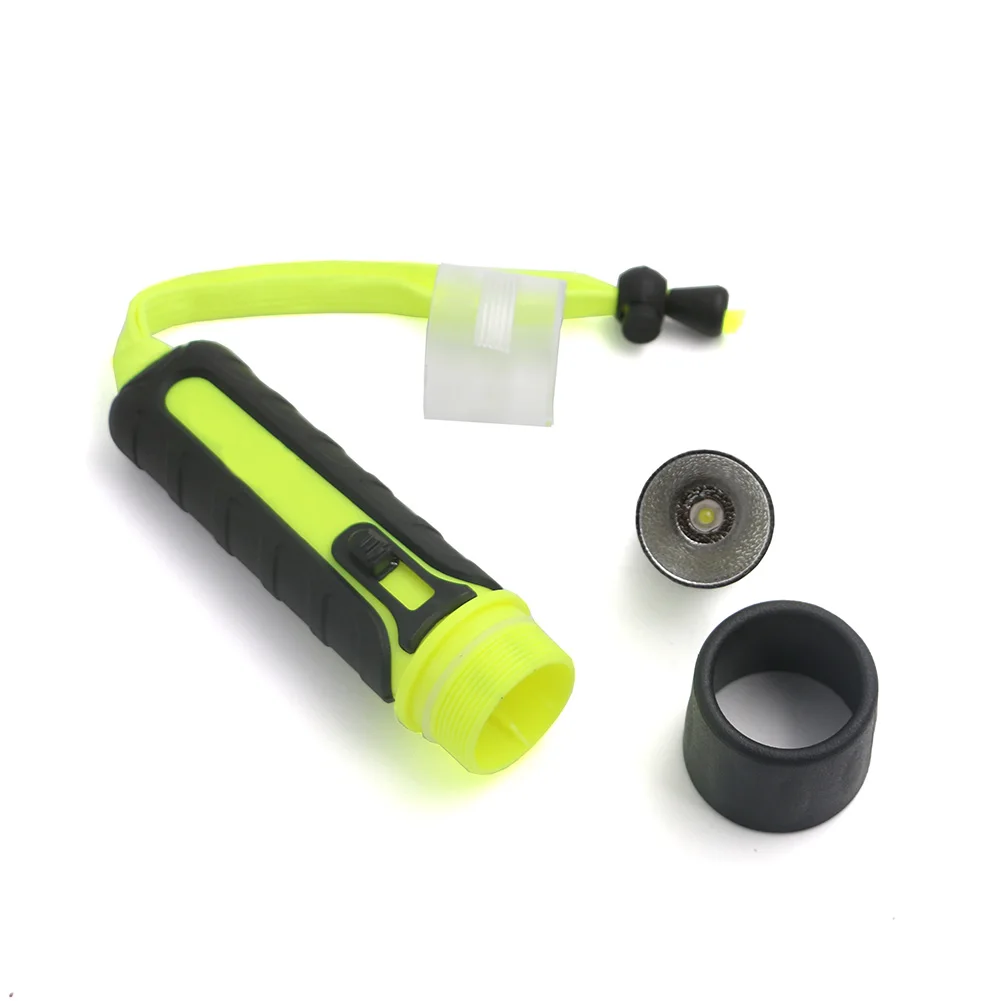 Водонепроницаемая светодиодная вспышка для дайвинга 1000 лм 4 * AA|light for hunting|underwater