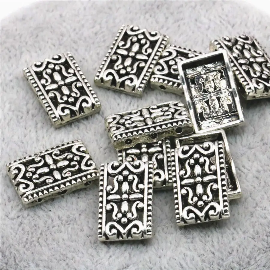 10 шт. 3 ряда прямоугольные разделительные бусины | Украшения и аксессуары