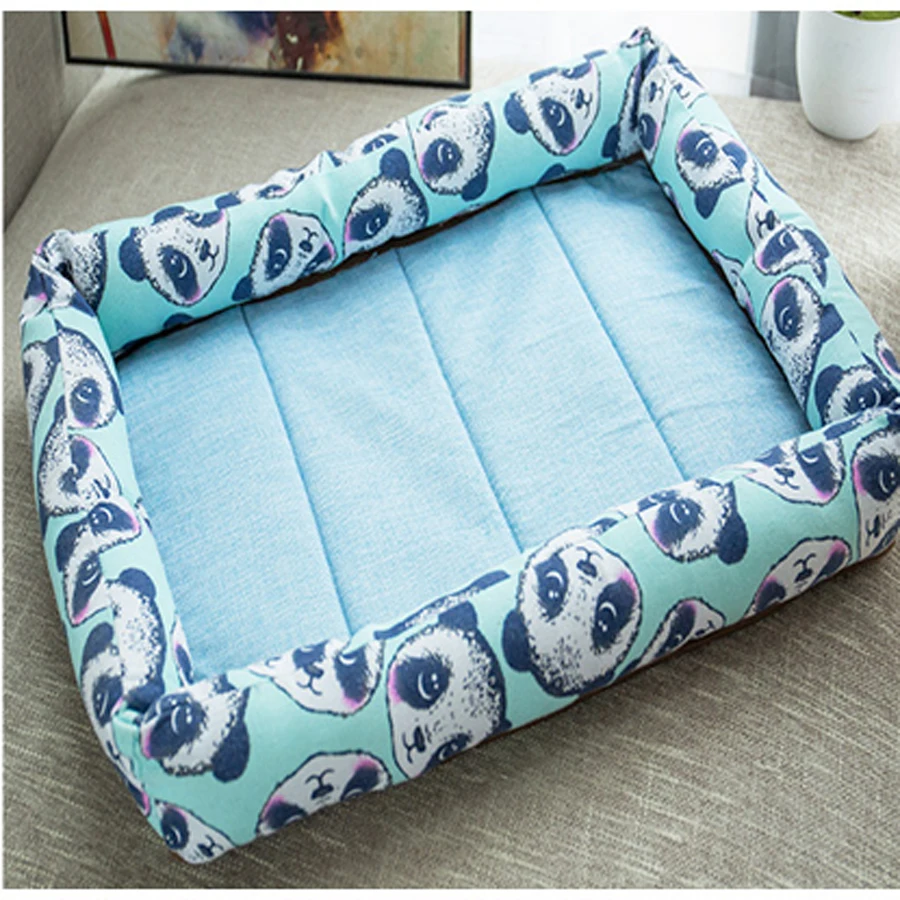 Summer Dog Mattress Bed Cozy Dogs Mats Puppy Space Playpen Kennels Casinha De Cachorro Cages Lit Chien Animal Supply 50Z1506 | Дом и сад