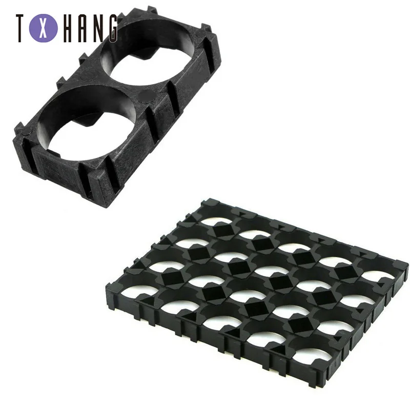 

10PCS1x2 3x5 4x5 Cell 18650 Batteries Spacer Radiating Shell Plastic Heat Holder