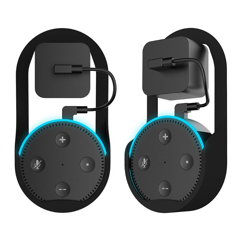 Настенная вешалка держатель Колыбель с USB кабелем для Amazon Echo Dot 2-й динамик |