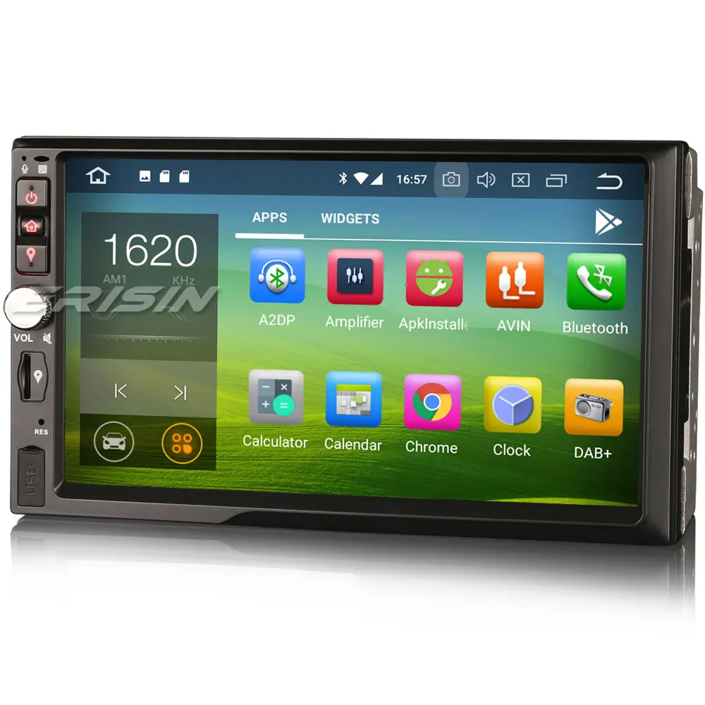 Erisin ES7841U 7 дюймов dvd плеер автомобиля android 8 0 4 г оперативная память DAB OBD WiFi 3g Для