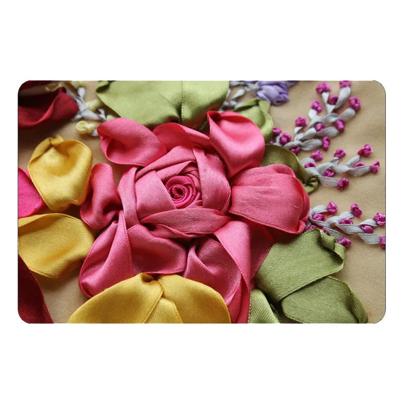 Набор для вышивки 3D в виде Розы|diy embroidery|stitch 3dstitch pillow |