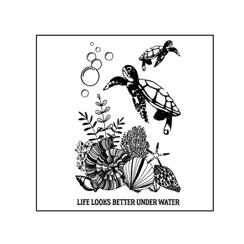 Черепаха металла DIY резки штампы трафарет для скрапбукинга &quotсделай сам&quot