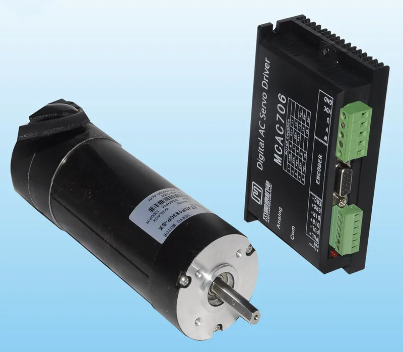 180 Вт 36vdc 0.57n.m D = 57 мм бесщеточный Серводвигатель Driver Kit 1000 линия 3000 об./мин. СКМ 57jsf1830p+ mcac706
