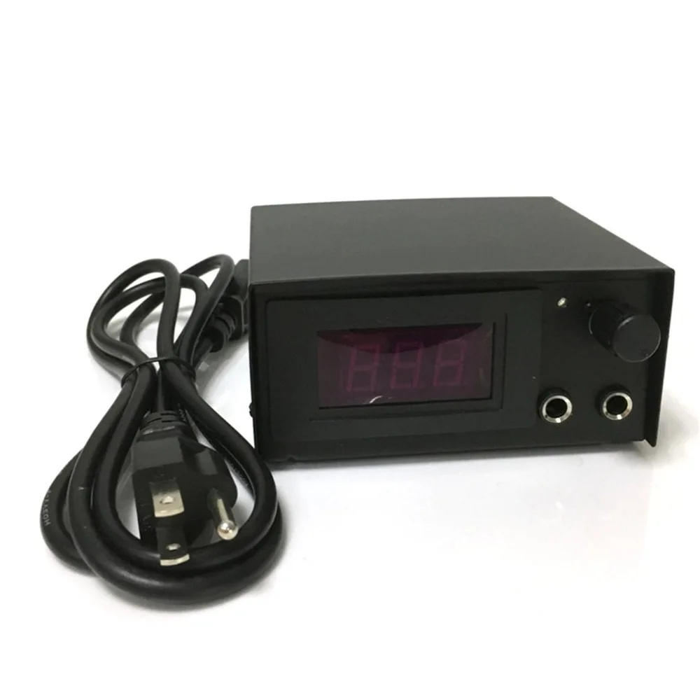 Плоский 3-значный блок питания для тату-Машинки с ЖК-дисплеем тату-машинки шнур