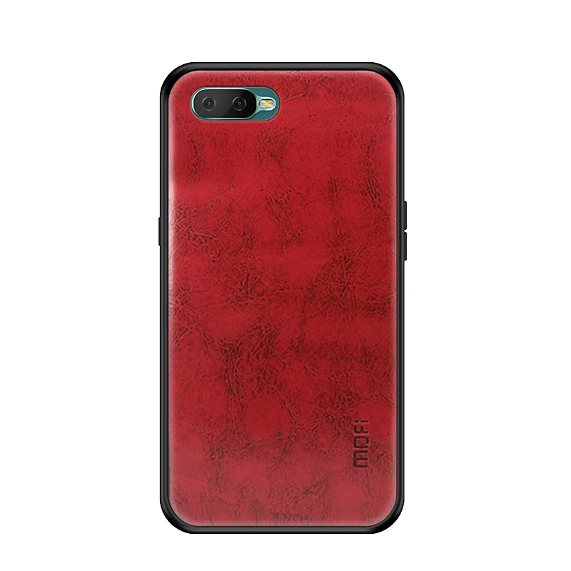 Чехол MOFi из искусственной кожи + ТПУ ПК для OPPO K1 чехлы телефонов полная защита