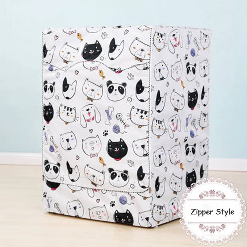 Чехол для стиральной машины с серебряным покрытием из ткани Оксфорд домашняя