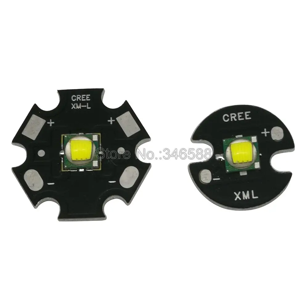 1 шт. CREE XML XM L T6 LED U2 10 Вт белый светодиодный эмиттер высокой мощности диод с 12 мм 14 16