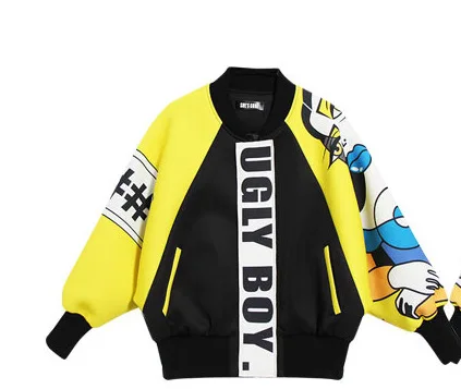 Новинка 2019 модное женское пальто персонализированная бейсбольная одежда