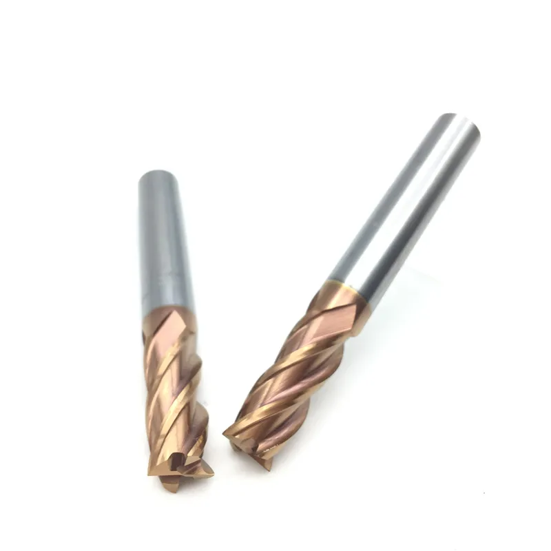 5PCS HRC60 12mm Solid Carbide Endmills ENDMILL D12X30XD12X75L 4 Flute Standard Length Side milling Slotting Profiling face mill |
