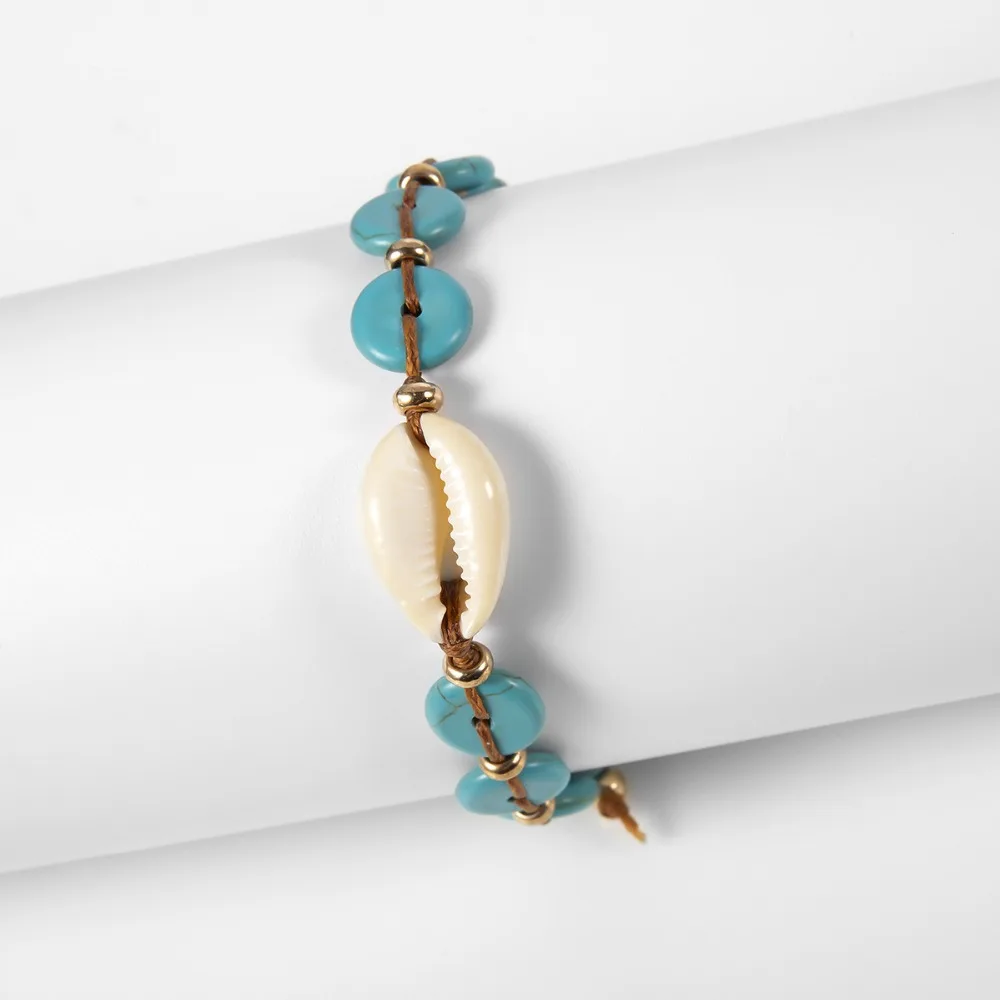 OLOEY Women Bohemian Bracelet Retro Simple Adjustable Hand Chain For Ladies Casual Beach Female Jewelry Bangles Bracelets | Украшения и
