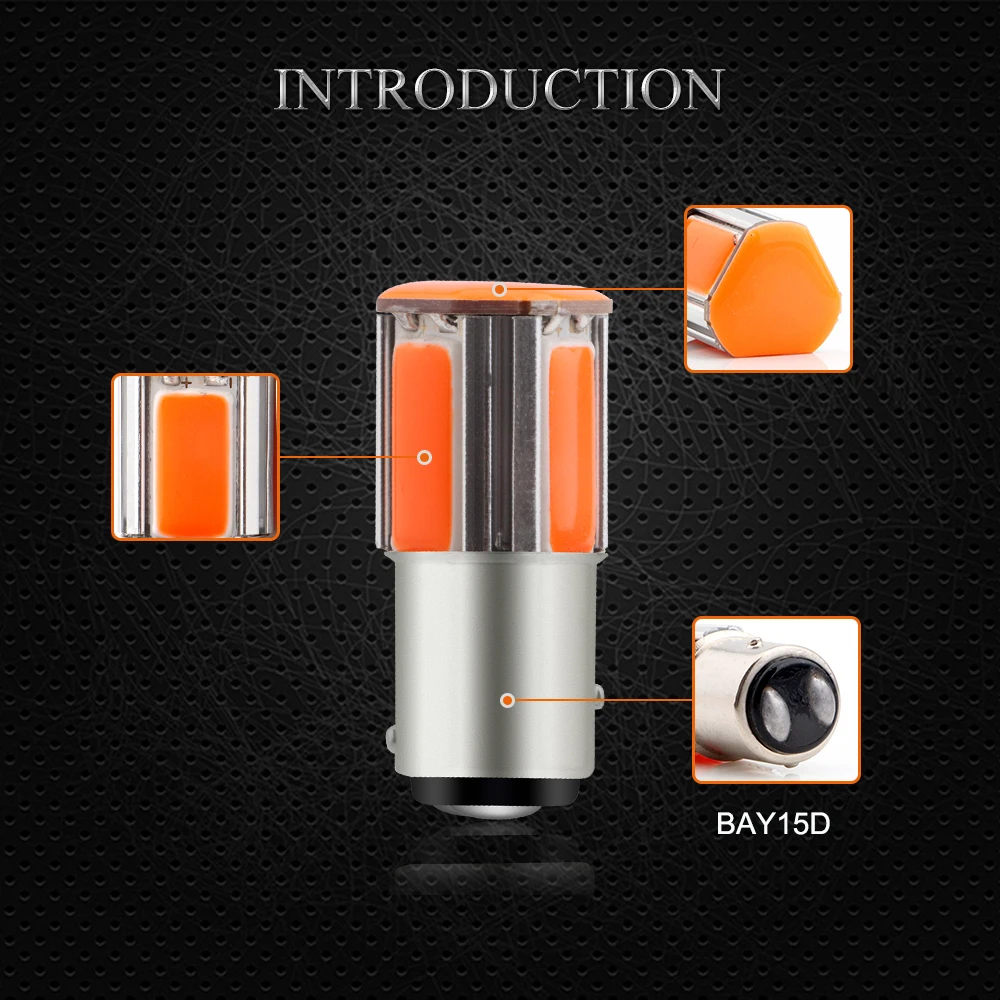 YM E Bright 30 шт. S25 COB 24 SMD P21W BA15S 1156 BAU15S PY21W 1157 bay15d P21/5W Автомобильный светодиодный