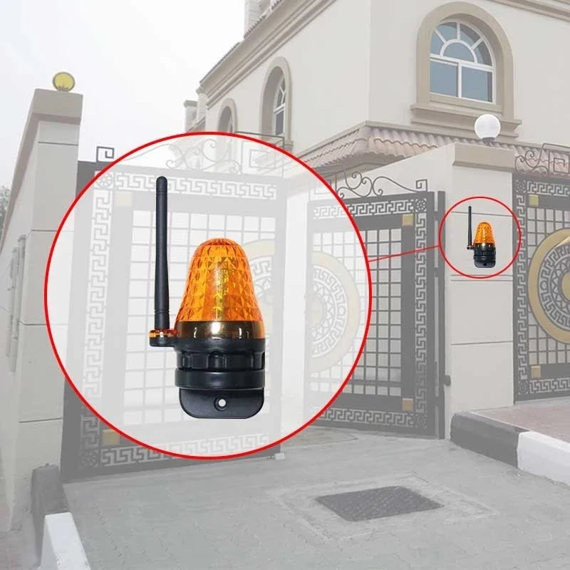 

Free Shipping LED Rotating Warning Light Flashing Warning Light Signal Flashing Light Warning Light 12V -265V LED Flashing Alarm