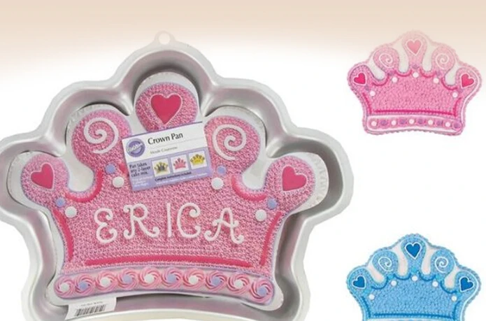 

The Crown cake mold cartoon mousse cake mold aluminum baking supplies