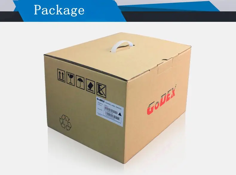 Подлинный GODEX G500U 4 дюйма Термальность программное обеспечение для передачи и прямой Термальность 203 точек/дюйм Настольный этикетки для принтера для печати штрих-кодов Термальность принтер