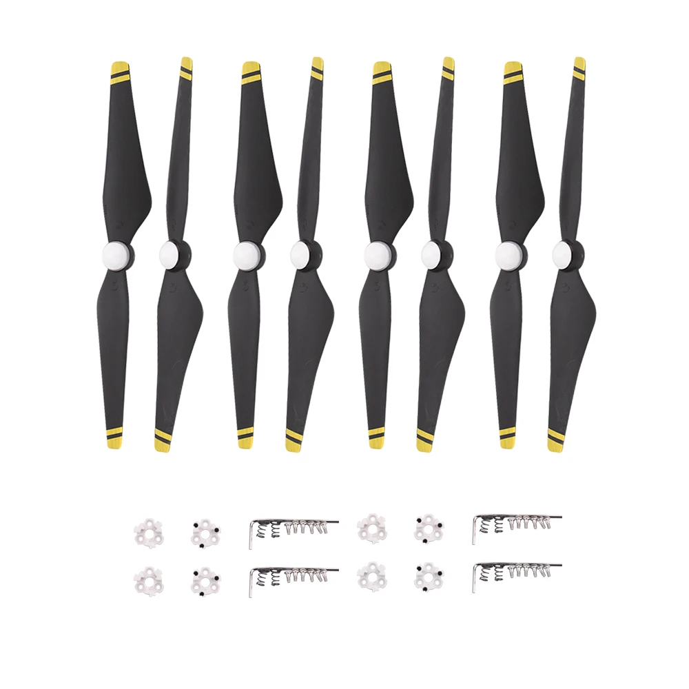 

8pcs 9450S Replacement Propeller for DJI Phantom 4 pro Advanced Drone Quick Release Wing Fans 9450 Props Black Blade CW CCW