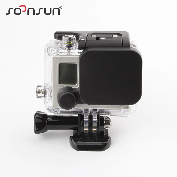 Новая защитная крышка для объектива камеры SOONSUN + Крышка корпуса GoPro Hero 3 |
